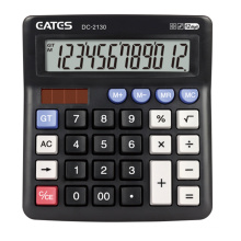 Factory supplier Battery plastic office 12 digit calculator for sale